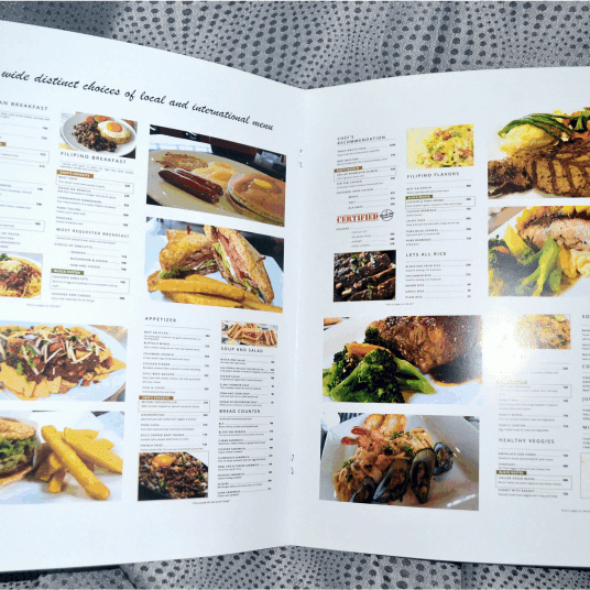 Restaurant Menu