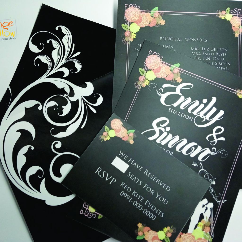 Classic Black Envelope